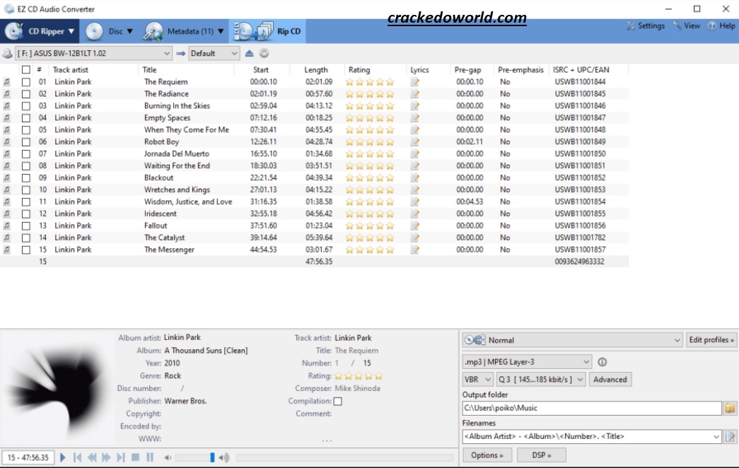 EZ CD Audio Convert Free Download